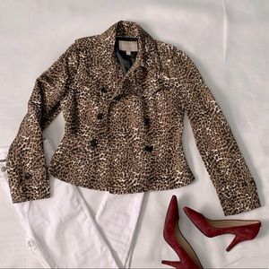 Banana Republic Cheetah Blazer